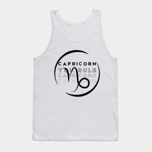 Capricorn You Rule Tank Top